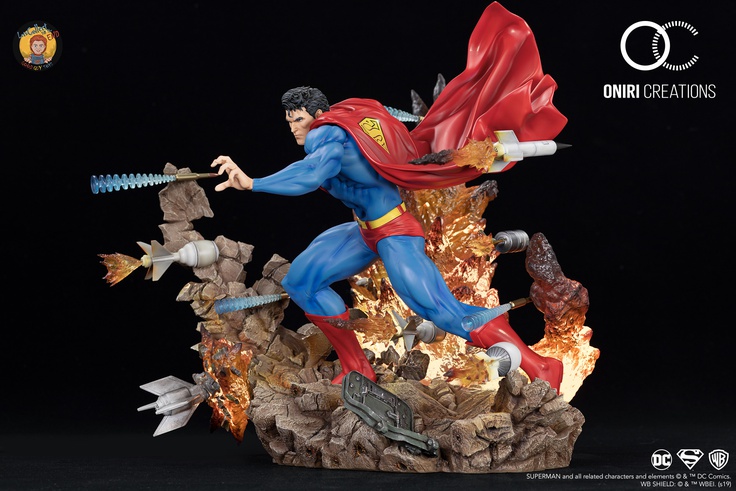 superman for tomorrow statue