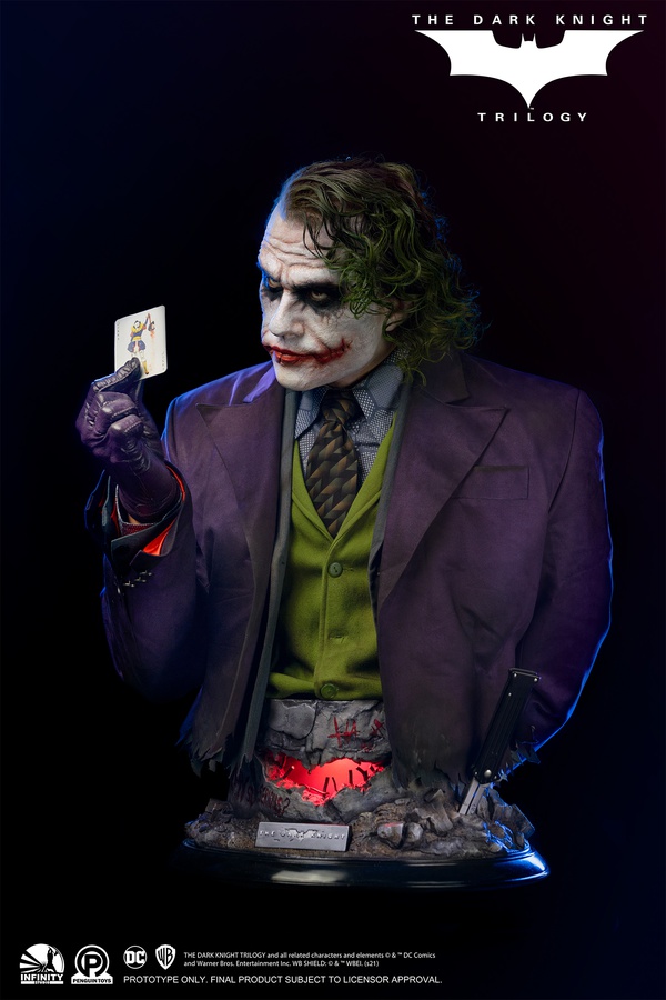 The Joker - (Heath Ledger) - Life Size Bust