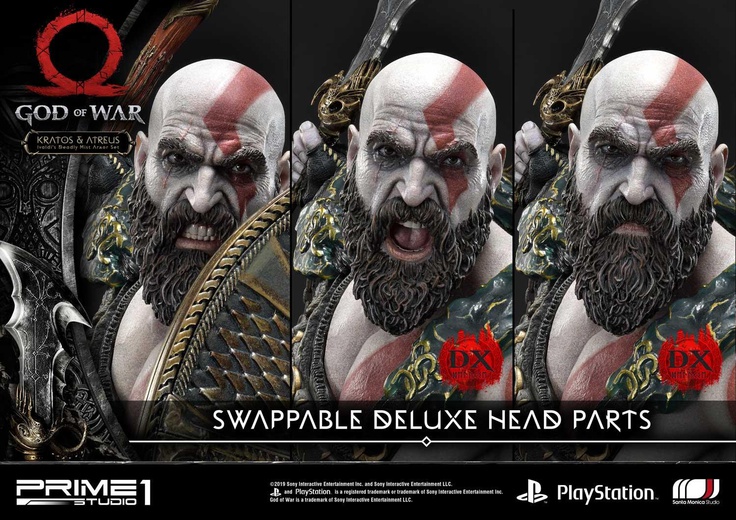 Kratos & Atreus Ivaldi's Deadly Mist Armor Set - DX ver