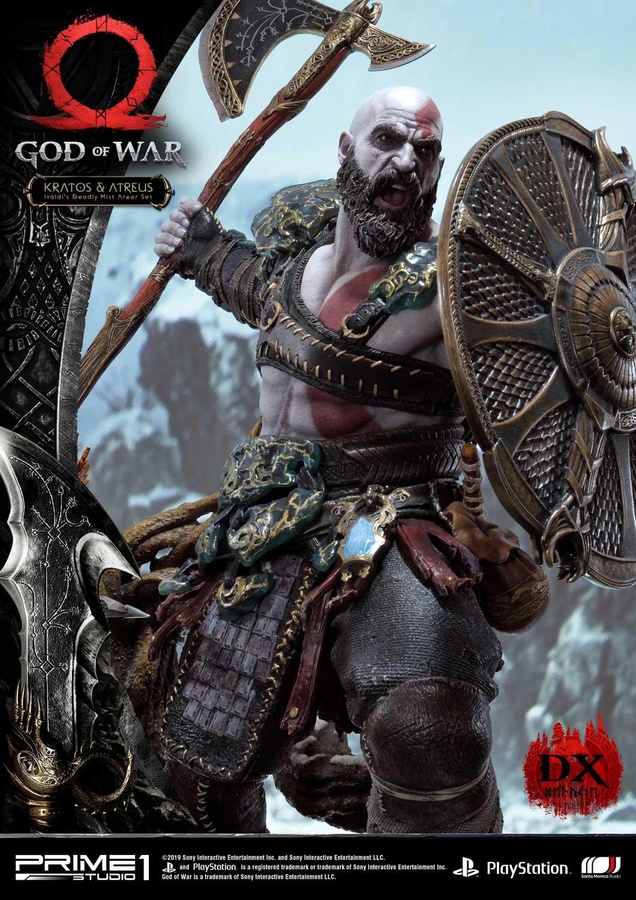 Kratos & Atreus Ivaldi's Deadly Mist Armor Set - DX ver