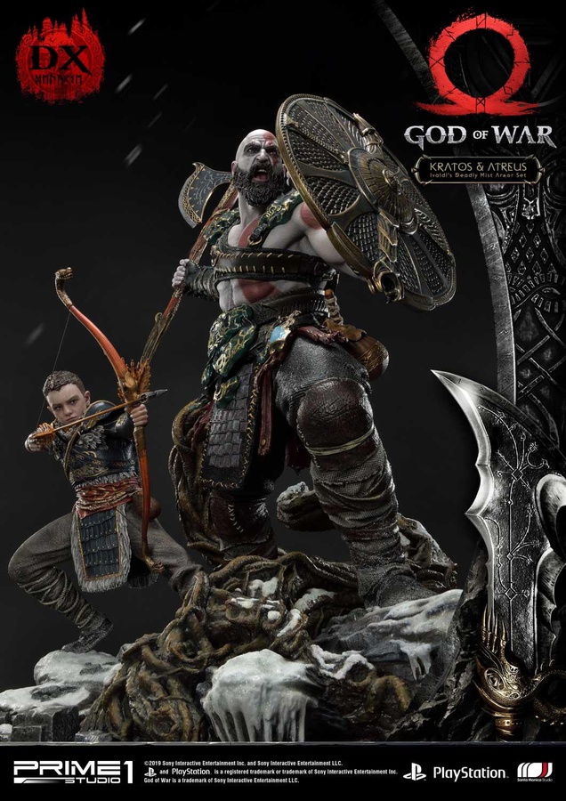 Kratos & Atreus Ivaldi's Deadly Mist Armor Set - DX ver