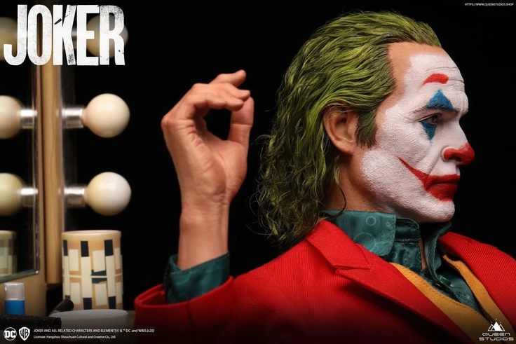 THE JOKER (2019) DELUXE 1:3 SCALE (ROOTED HAIR)