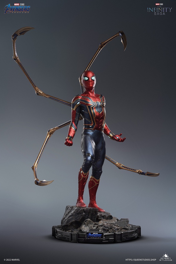 Iron Spider-Man 1/2 Statue - Premium Edition