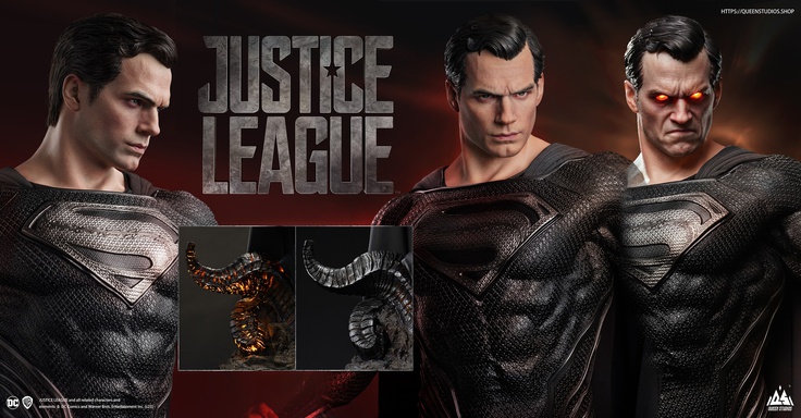 SUPERMAN (HENRY CAVIL) - BLACK SUIT - PREMIUM EDITION