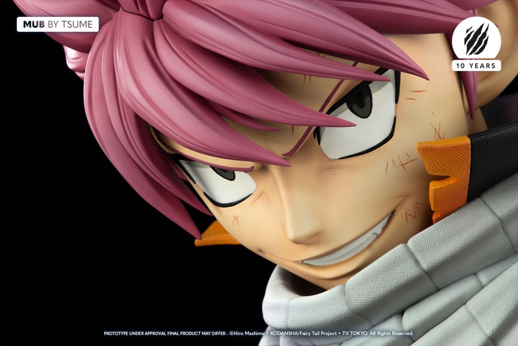 FAIRY TAIL - Natsu Dragneel 1/1 MUB Ultimate Bust Fairy Tail Tsume