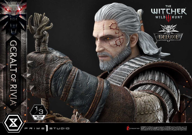 Museum Masterline The Witcher 3: Wild Hunt Geralt of Rivia Deluxe