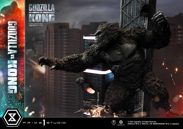 godzilla vs kong final battle diorama