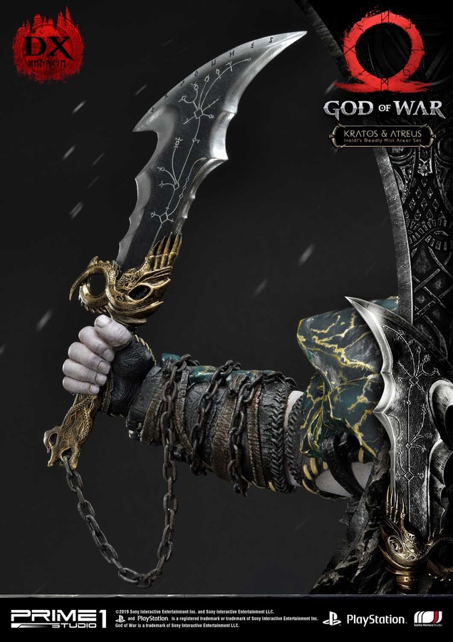Kratos & Atreus Ivaldi's Deadly Mist Armor Set - DX ver