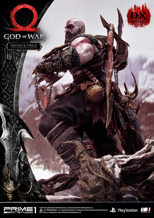 Kratos & Atreus Ivaldi's Deadly Mist Armor Set - DX ver