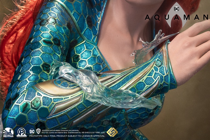 Mera - (Amber Heard) - Life Size bust