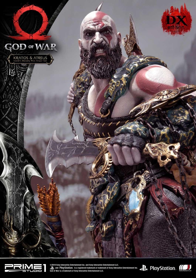 Kratos & Atreus Ivaldi's Deadly Mist Armor Set - DX ver