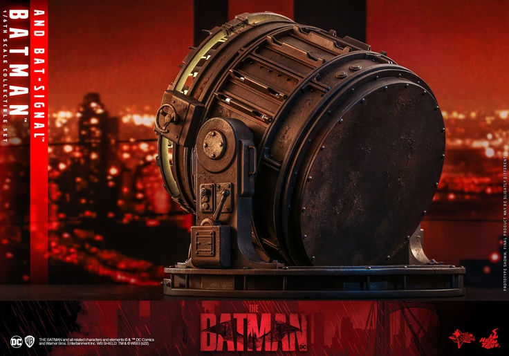 The Batman and Bat-Signal Set - 1:6 Scale