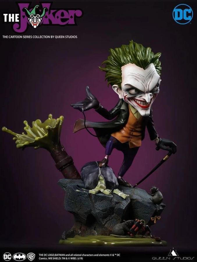 JOKER CARTOON SERIES STATUE