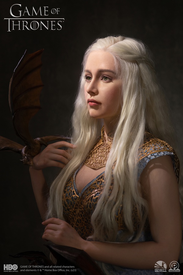 Mother of Dragons - Daenerys Targaryen  (Emilia Clarke) - Life Size Bust