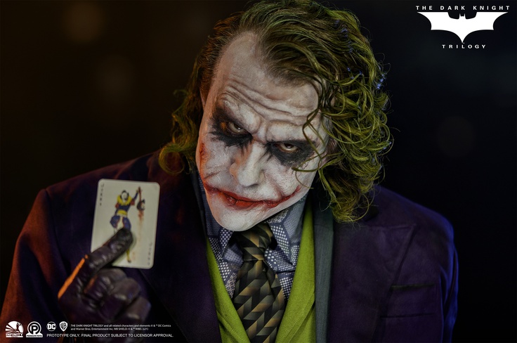 The Joker - (Heath Ledger) - Life Size Bust