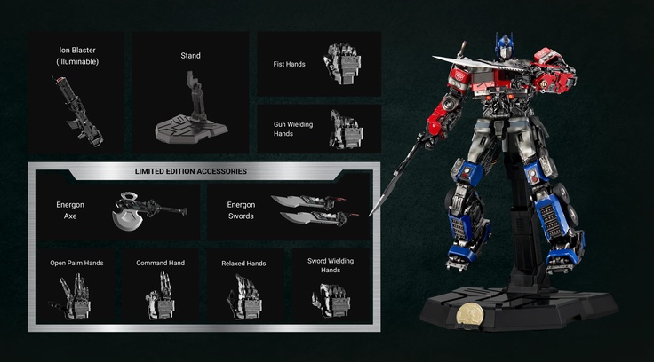 Optimus Prime Rise of the Beasts Signature Robot (Limited Edition)