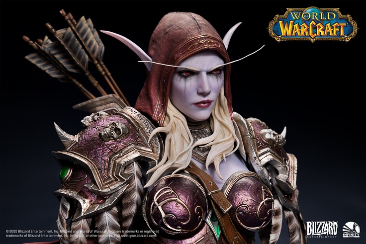 Sylvanas Windrunner - 1/3 Scale Bust