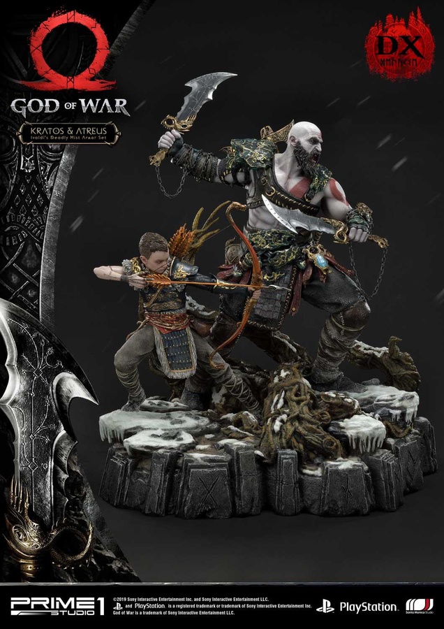 Kratos & Atreus Ivaldi's Deadly Mist Armor Set - DX ver