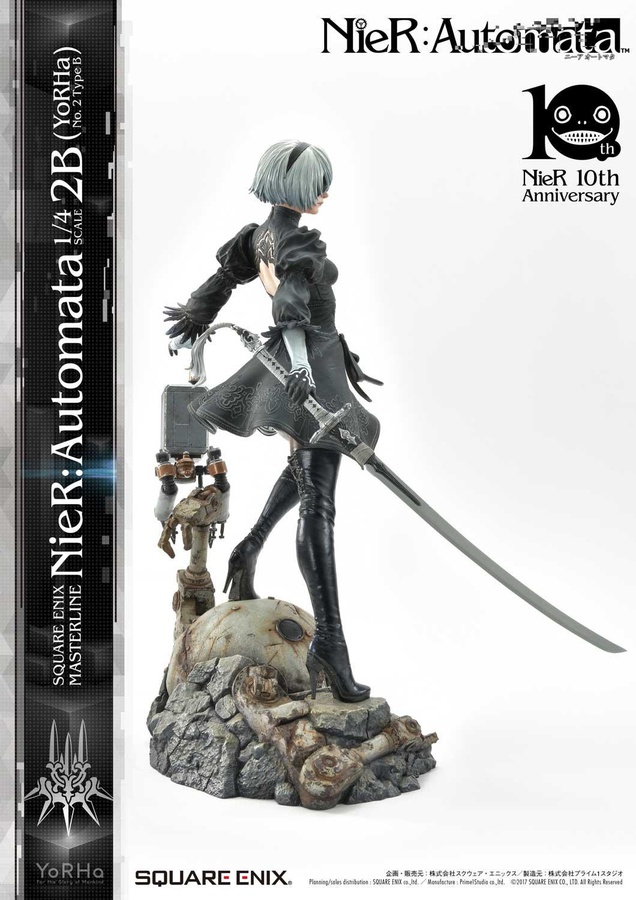 NieR Game Series 10th Anniversary Square Enix INDIVIDUALS RARE YoRHa Prize  2P Figurine