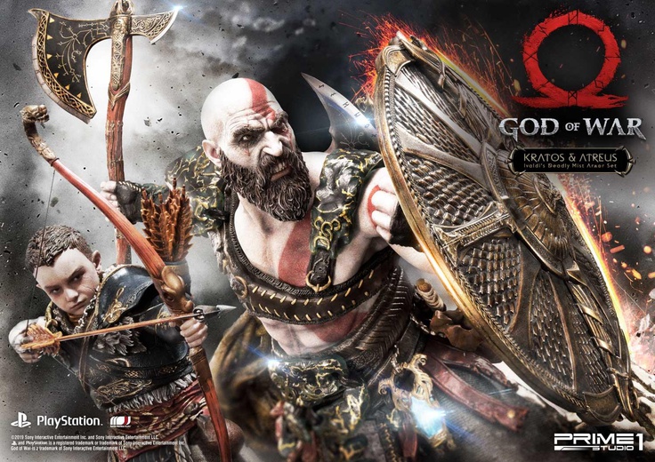 Kratos & Atreus Ivaldi's Deadly Mist Armor Set - DX ver