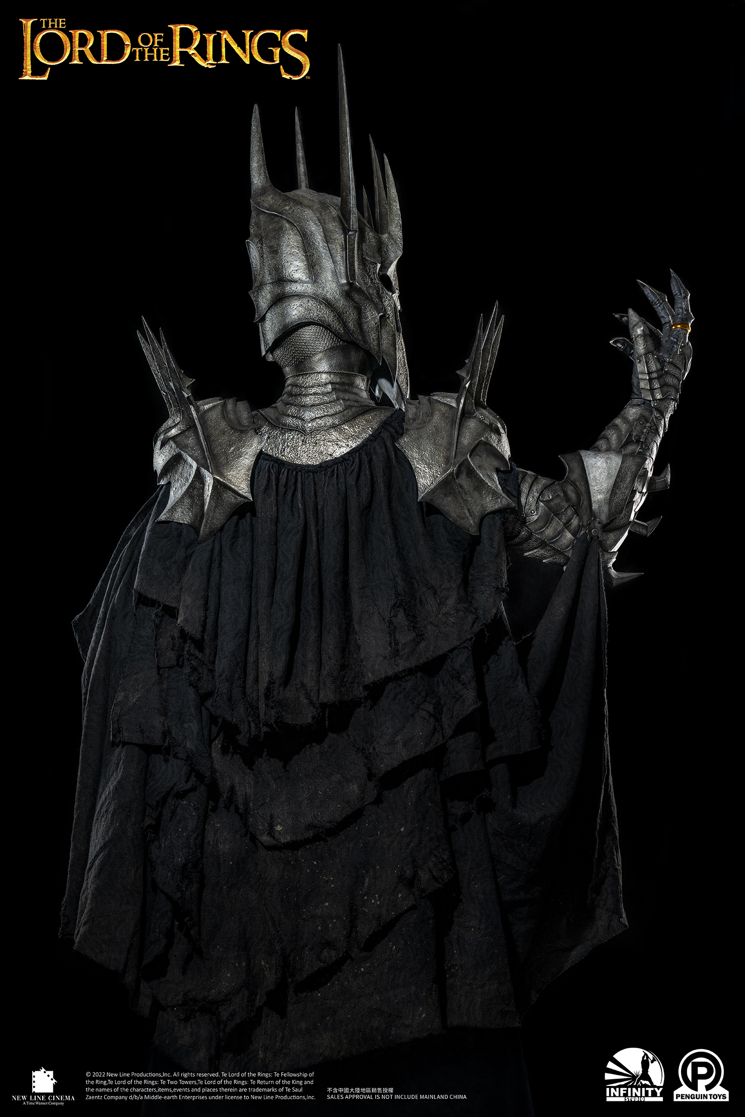 Original WETA Classic Collection The Dark Lord Sauron 1/6Full body